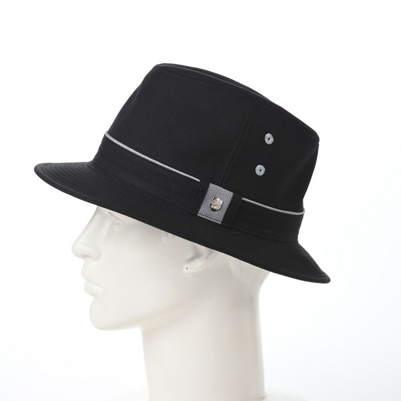 ダックスのソフトハット Hat Grosgrain（ハット グログラン） D1752 ブラック