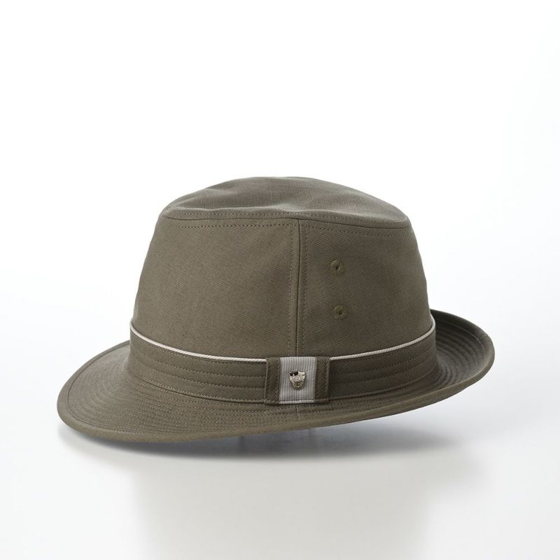 ダックスのソフトハット Hat Grosgrain（ハット グログラン） D1752 カーキ