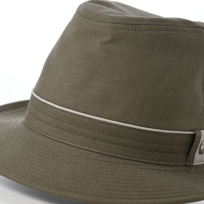 ダックスのソフトハット Hat Grosgrain（ハット グログラン） D1752 カーキ