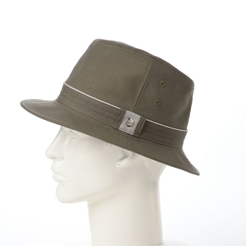 ダックスのソフトハット Hat Grosgrain（ハット グログラン） D1752 カーキ