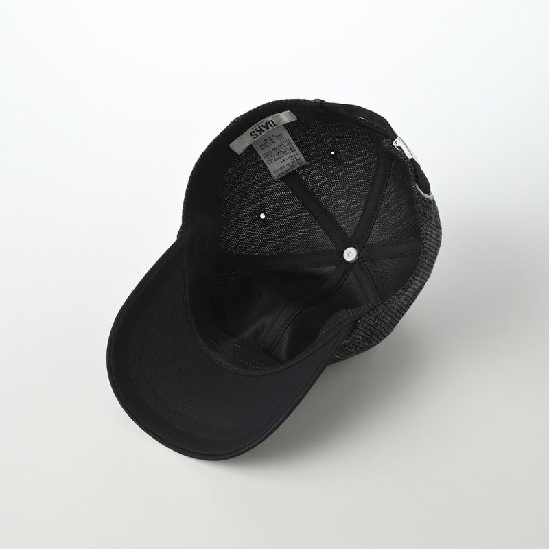 ダックスのキャップ Cap Herringbone Mesh（キャップ ヘリンボン メッシュ） D1762 チャコール