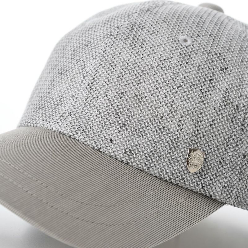 ダックスのキャップ Cap Herringbone Mesh（キャップ ヘリンボン メッシュ） D1762 ライトグレー