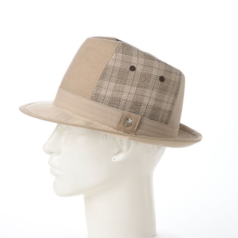 ダックスのソフトハット Hat Patchwork（ハット パッチワーク） D1763 ベージュ