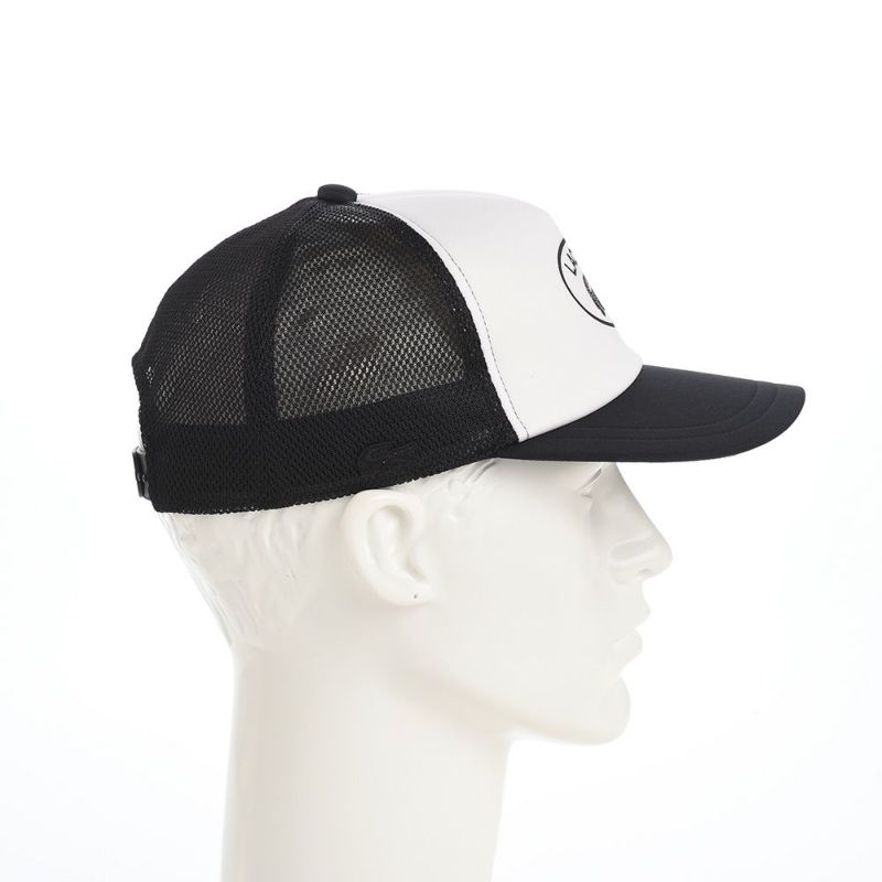 ラコステのキャップ OVAL LOGO MESH CAP（オーバルロゴメッシュキャップ） L1264 ブラック