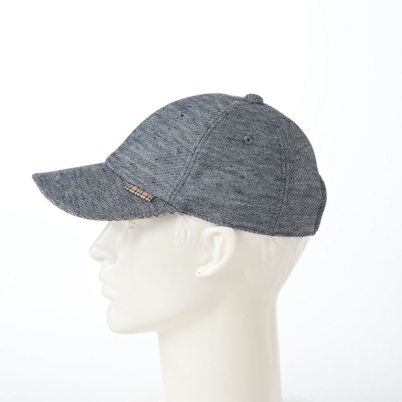 ダックスのキャップ Cap Linen Mix（キャップ リネンミックス） D1759 ブルー