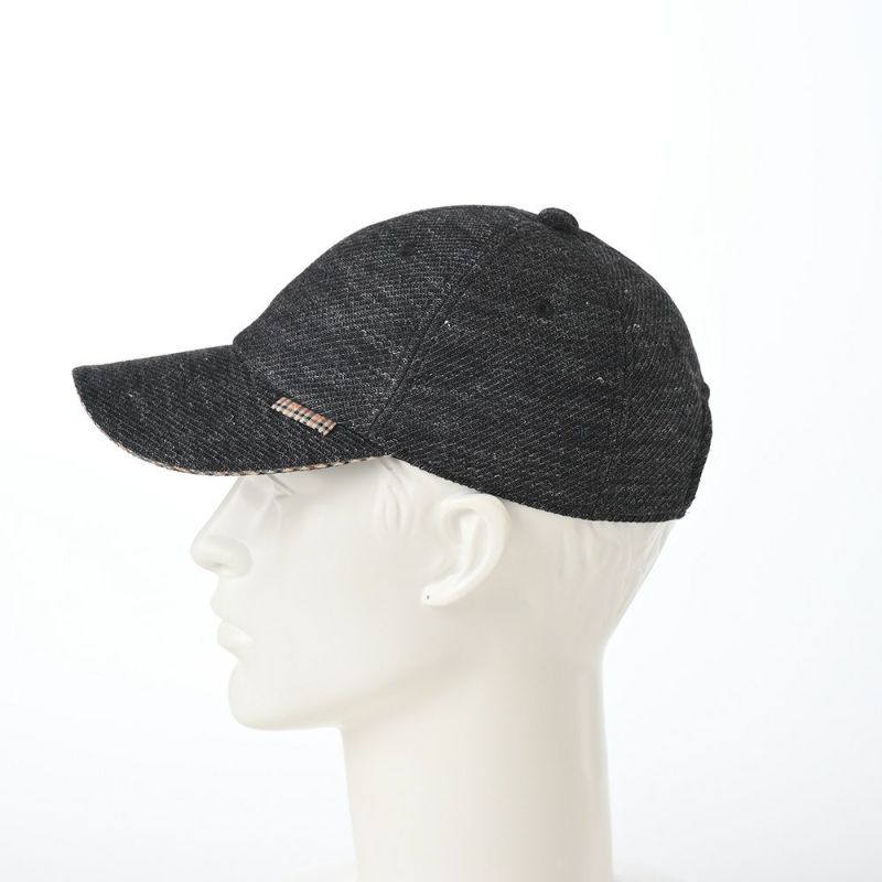 ダックスのキャップ Cap Linen Mix（キャップ リネンミックス） D1759 チャコール