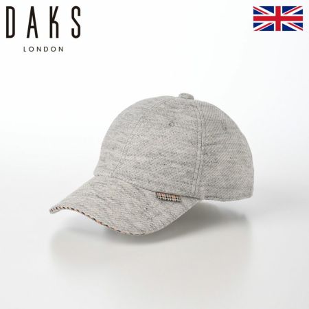 ダックスのキャップ Cap Linen Mix（キャップ リネンミックス） D1759 ライトグレー