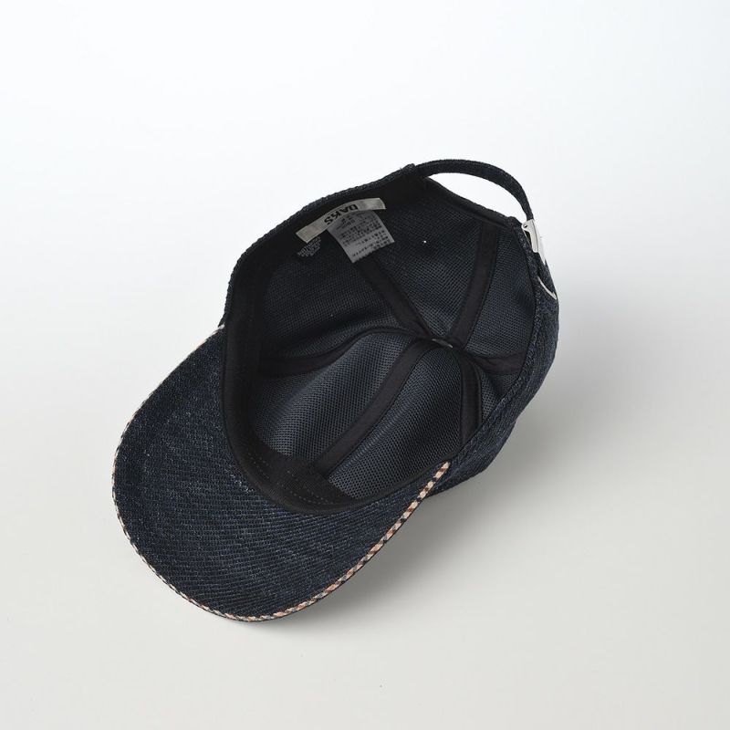 ダックスのキャップ Cap Linen Mix（キャップ リネンミックス） D1759 ネイビー