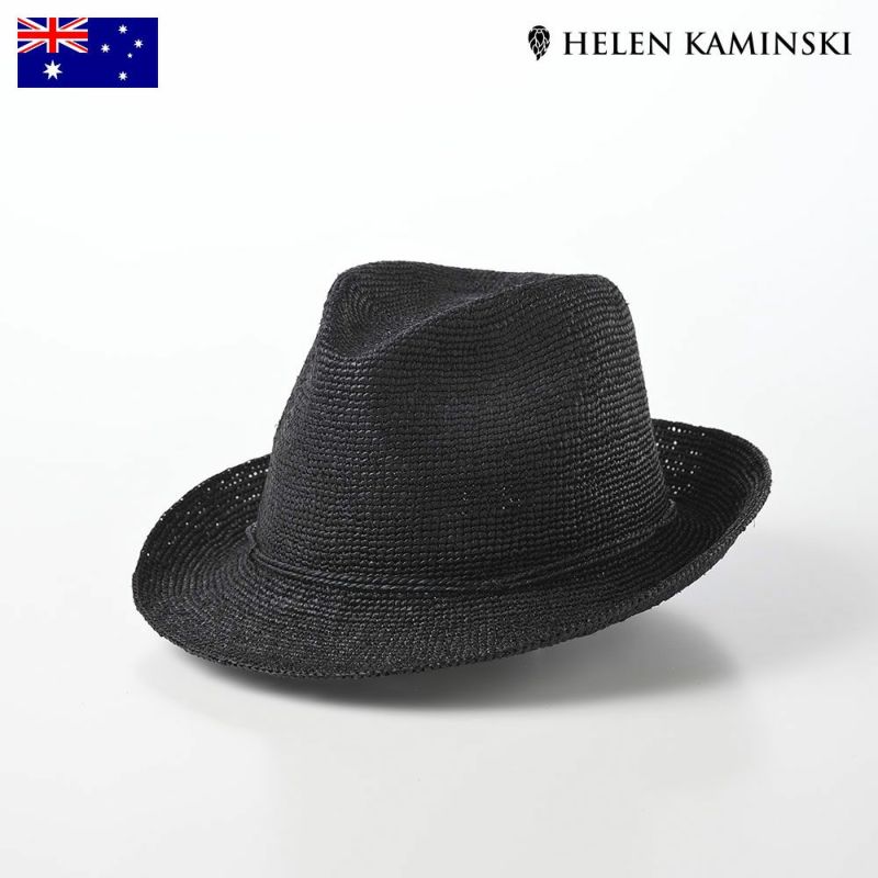 ヘレンカミンスキー ラフィアハット SAM（サム） チャコール | 帽子 