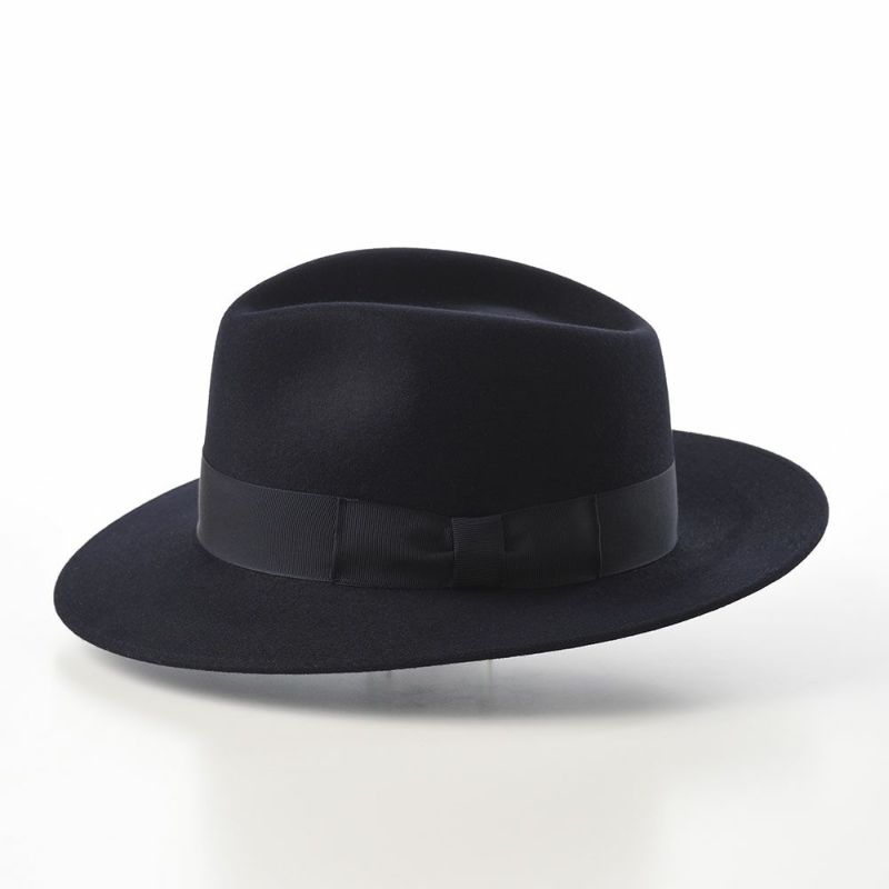 トナックのフェルトハット FEDORA FONCE（フェドラ フォンセ） ダークネイビー