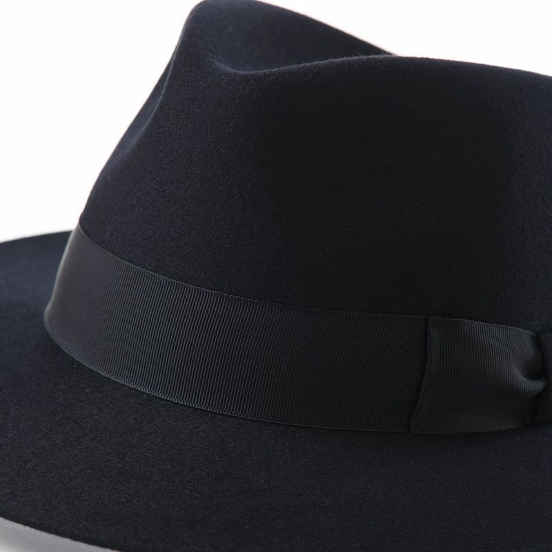 トナックのフェルトハット FEDORA FONCE（フェドラ フォンセ） ダークネイビー