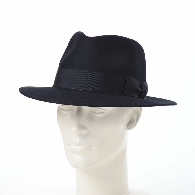 トナックのフェルトハット FEDORA FONCE（フェドラ フォンセ） ダークネイビー