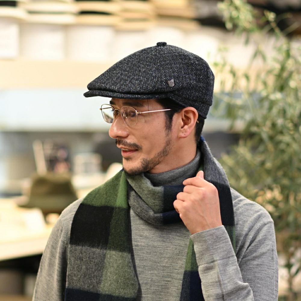 フェイルスワースのハンチング Harris Tweed Hudson（ハリスツイード ハドソン） 42