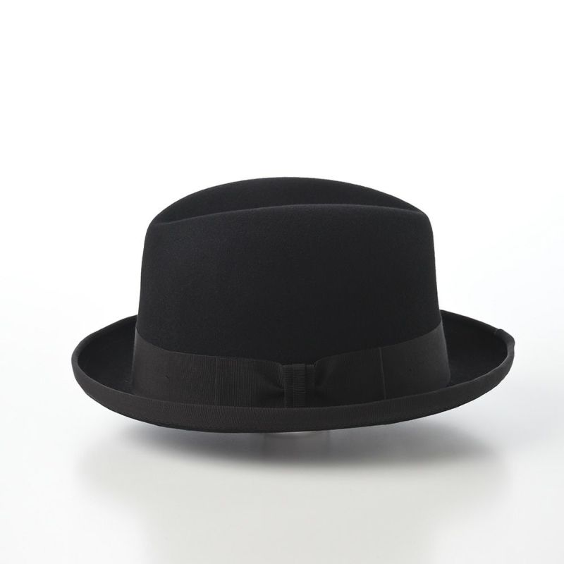 クリスティーズ ロンドンのフェルトハット HOMBURG（ホンブルグ） ブラック