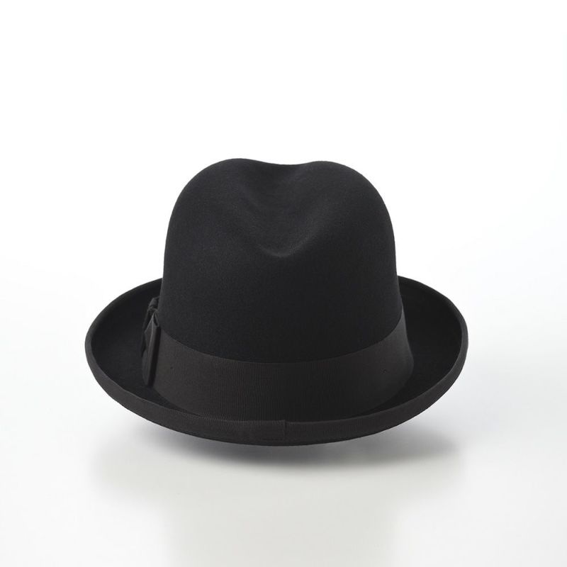 クリスティーズ フェルトハット HOMBURG（ホンブルグ） ブラック 