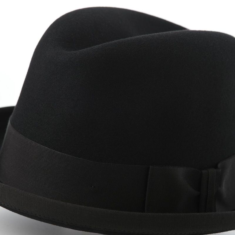 クリスティーズ ロンドンのフェルトハット HOMBURG（ホンブルグ） ブラック