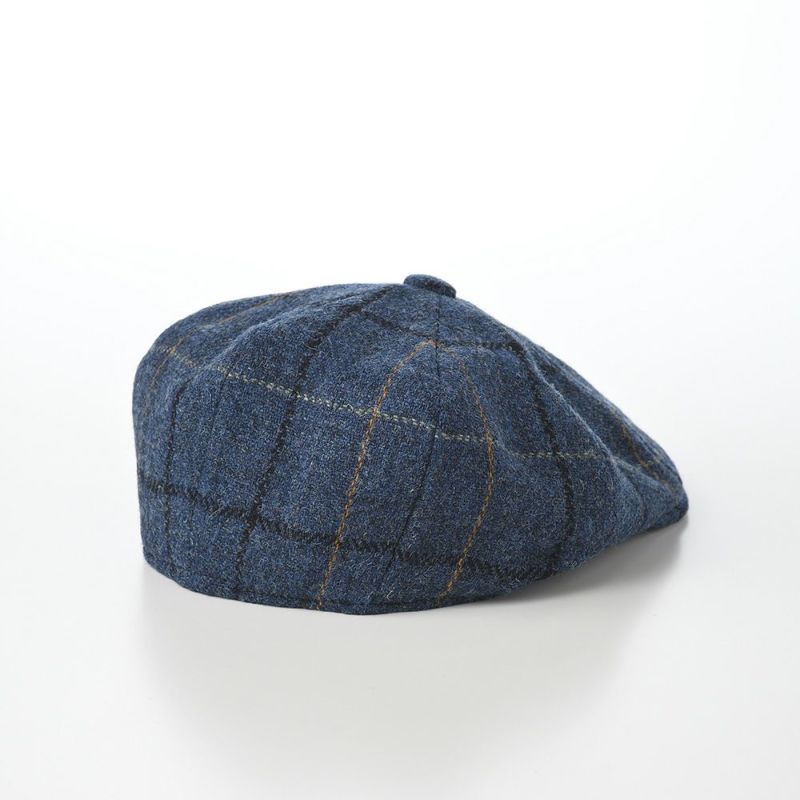 クリスティーズ ロンドンのハンチング HARRIS TWEED BAKER BOY（ハリスツイード ベイカーボーイ） ブルー