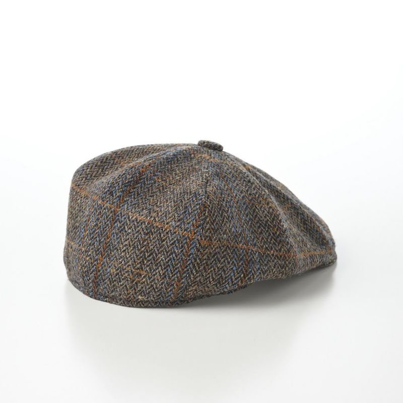 クリスティーズ ロンドンのハンチング HARRIS TWEED BAKER BOY（ハリスツイード ベイカーボーイ） ブラウン