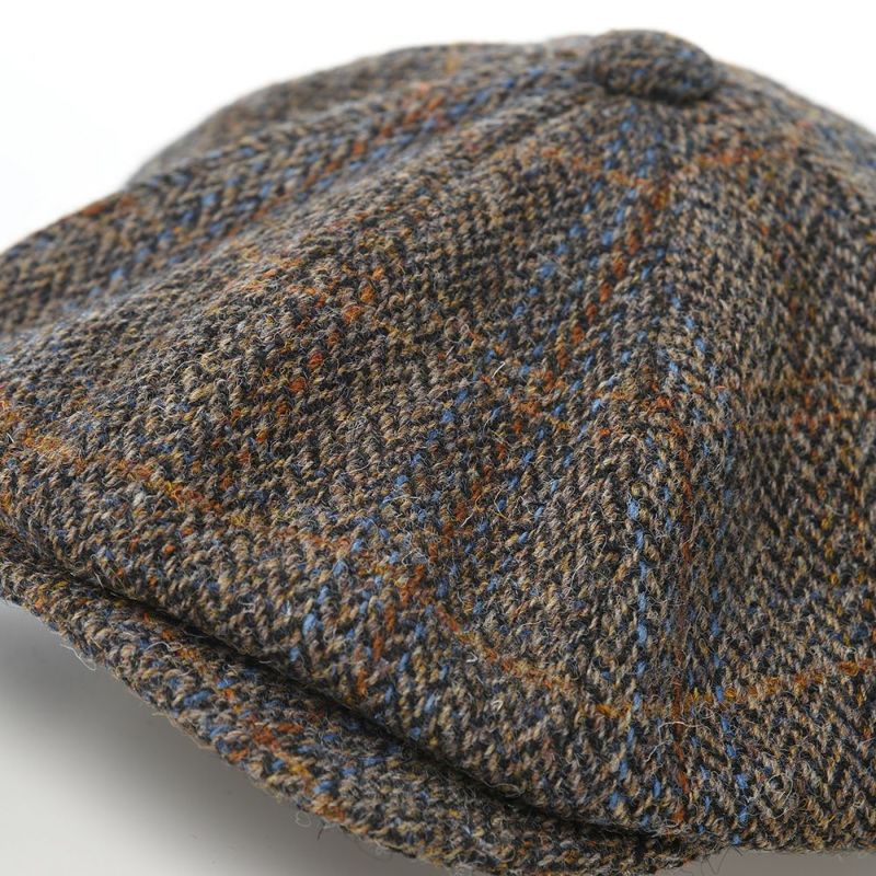 クリスティーズ ロンドンのハンチング HARRIS TWEED BAKER BOY（ハリスツイード ベイカーボーイ） ブラウン