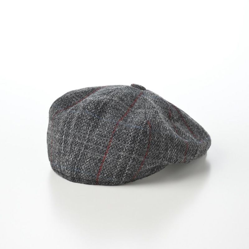 クリスティーズ ロンドンのハンチング HARRIS TWEED BAKER BOY（ハリスツイード ベイカーボーイ） チャコール