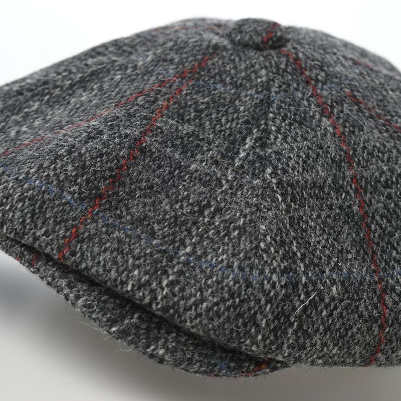 クリスティーズ ロンドンのハンチング HARRIS TWEED BAKER BOY（ハリスツイード ベイカーボーイ） チャコール