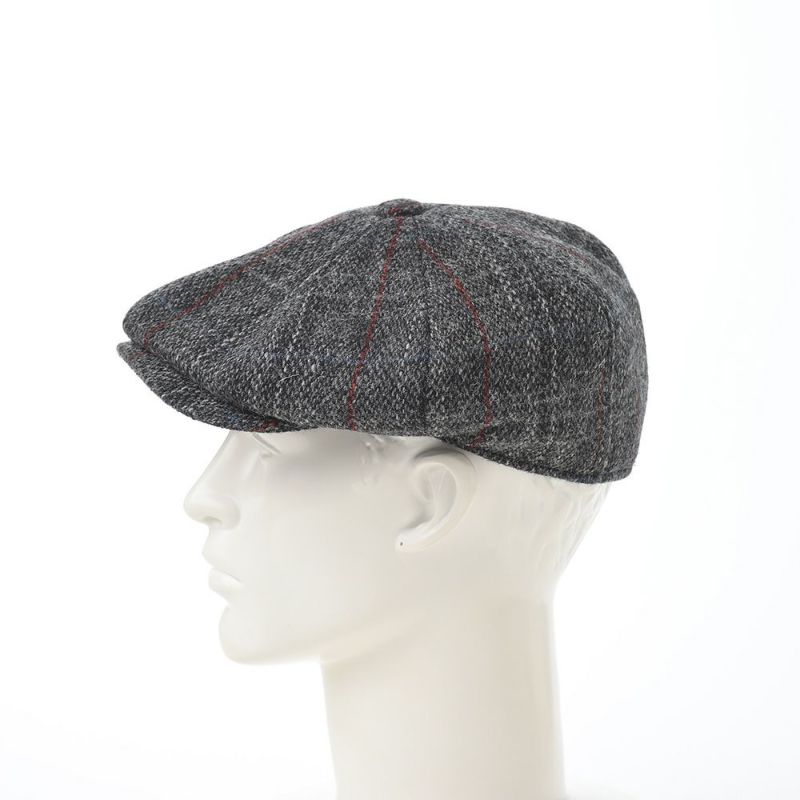 クリスティーズ ロンドンのハンチング HARRIS TWEED BAKER BOY（ハリスツイード ベイカーボーイ） チャコール