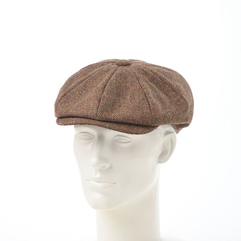 クリスティーズ ロンドンのハンチング BAKER BOY TWEED CAP（ベイカーボーイ ツイードキャップ） ブラウン