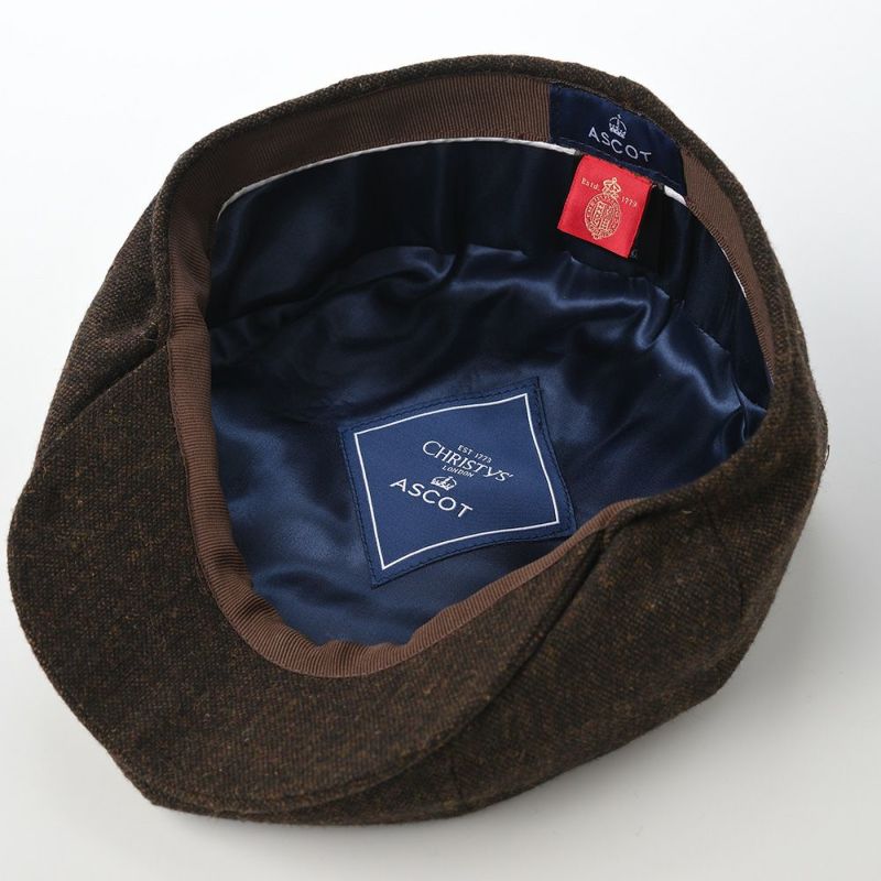 クリスティーズ ロンドンのハンチング ASCOT TWEED（アスコット ツイード） ブラウン