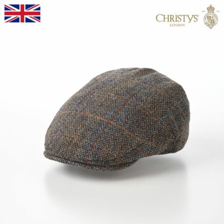 クリスティーズ ロンドンのハンチング HARRIS TWEED BALMORAL（ハリスツイード バルモラル） ブラウン