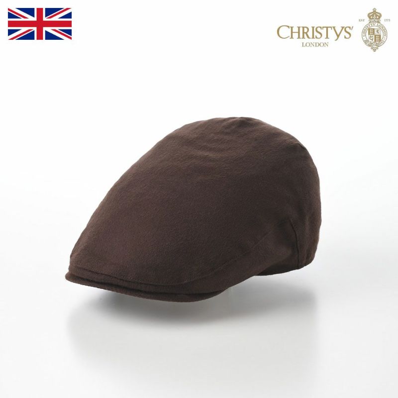 帽子 ハンチング CHRISTYS LONDON（クリスティーズ ロンドン） CASHMERE BALMORAL（カシミヤ バルモラル） ブラウン