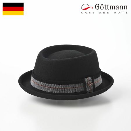 ゴットマン フェルトハット Porkpie Wool Hat（ポークパイウールハット） G12253 ネイビー | 帽子通販 時谷堂百貨【公式】