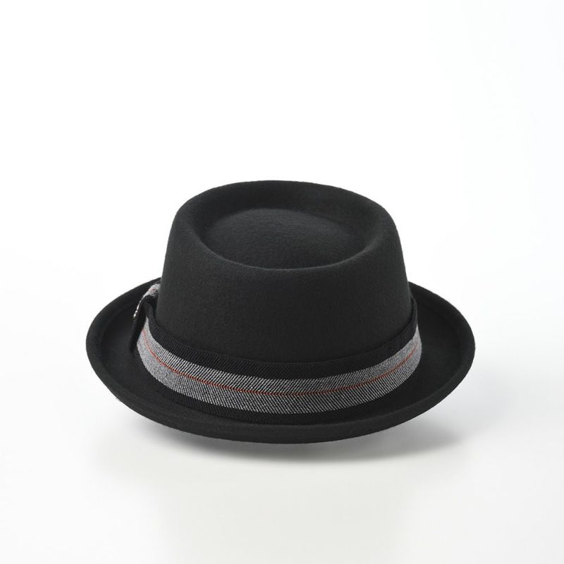 ゴットマンのフェルトハット Porkpie Wool Hat（ポークパイウールハット） G12253 ブラック