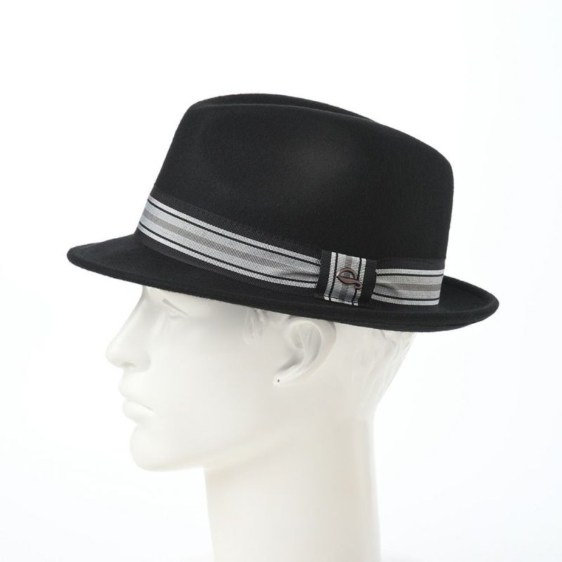 ゴットマンのフェルトハット Trilby Curtis（トリルビー カーティス） G12335 ブラック