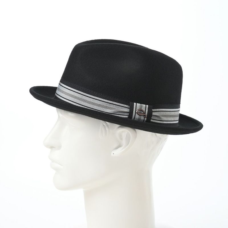 ゴットマンのフェルトハット Trilby Curtis（トリルビー カーティス） G12335 ブラック