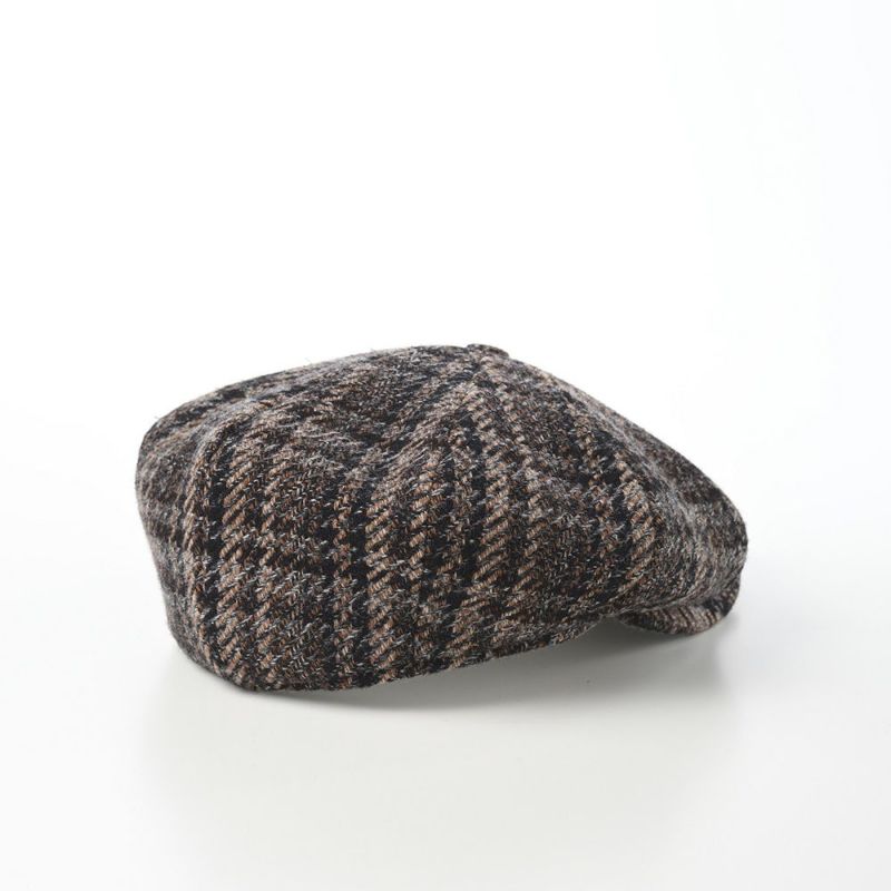 マローネのキャスケット Bristol Wool Mix（ブリストル ウールミックス） BT1167 ブラウン