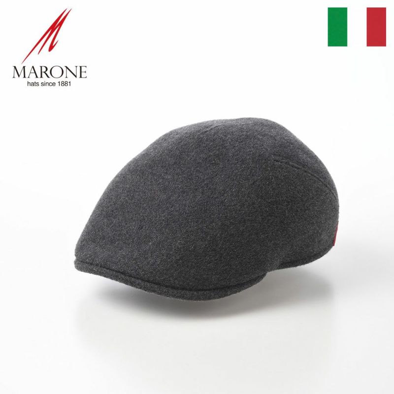 帽子 ハンチング MARONE（マローネ） Milano Cashmere（ミラノ カシミヤ） BT1079_N グレー