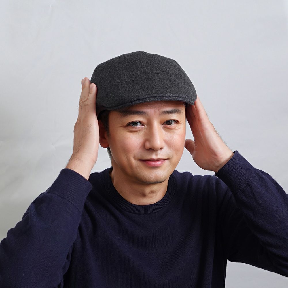 マローネのハンチング Milano Cashmere（ミラノ カシミヤ） BT1079 グレー