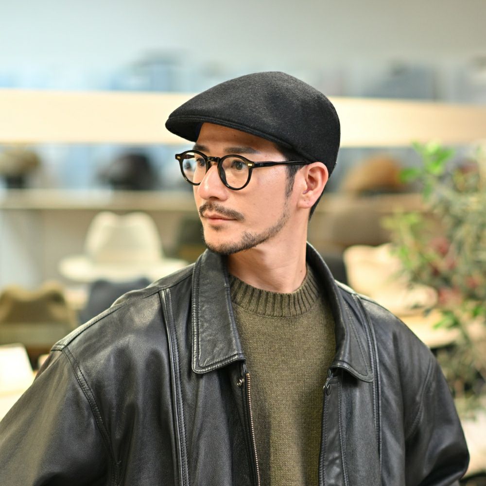 マローネのハンチング Milano Cashmere（ミラノ カシミヤ） BT1079 グレー