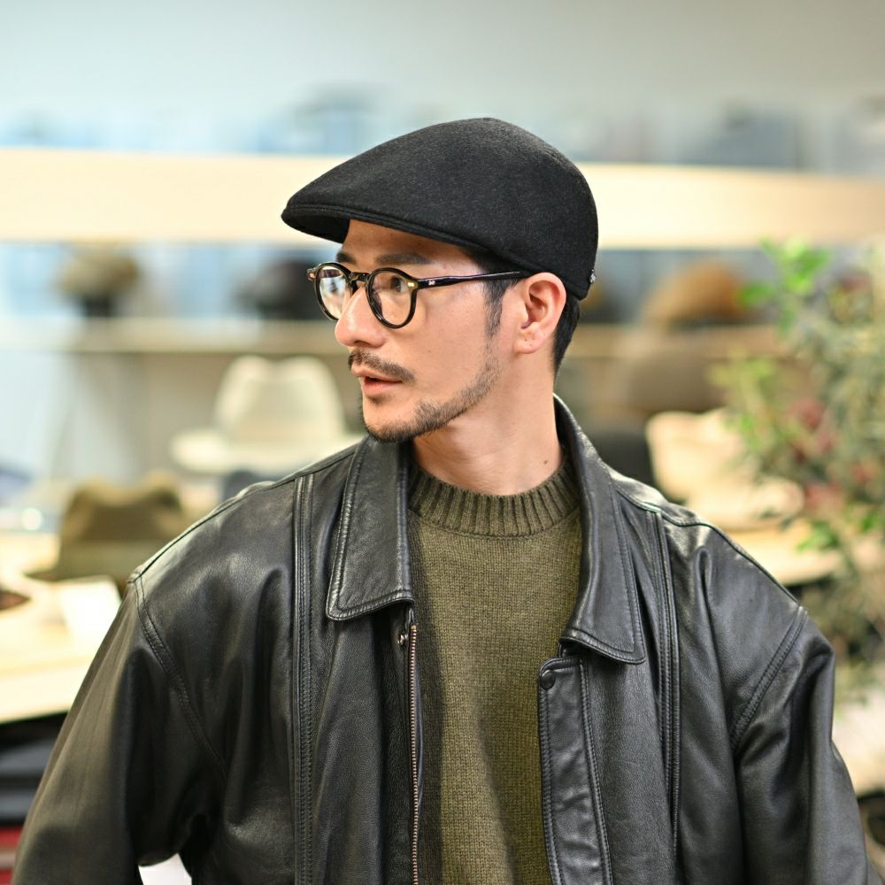 マローネのハンチング Milano Cashmere（ミラノ カシミヤ） BT1079 グレー