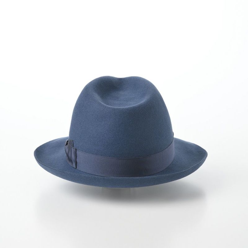 ボルサリーノのフェルトハット Q.S. 50 grammi（Q.S. チンクァンタ グランミ） 114665 ブルー
