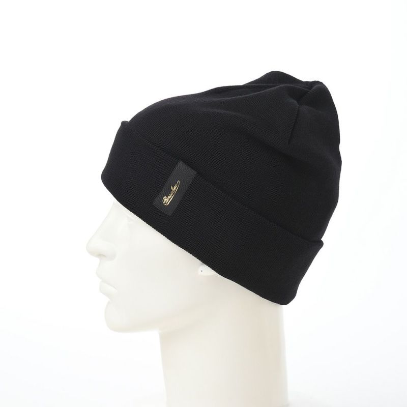 ボルサリーノのニット帽 Virgin Wool Beanie（バージンウール ビーニー） 130356 ブラック