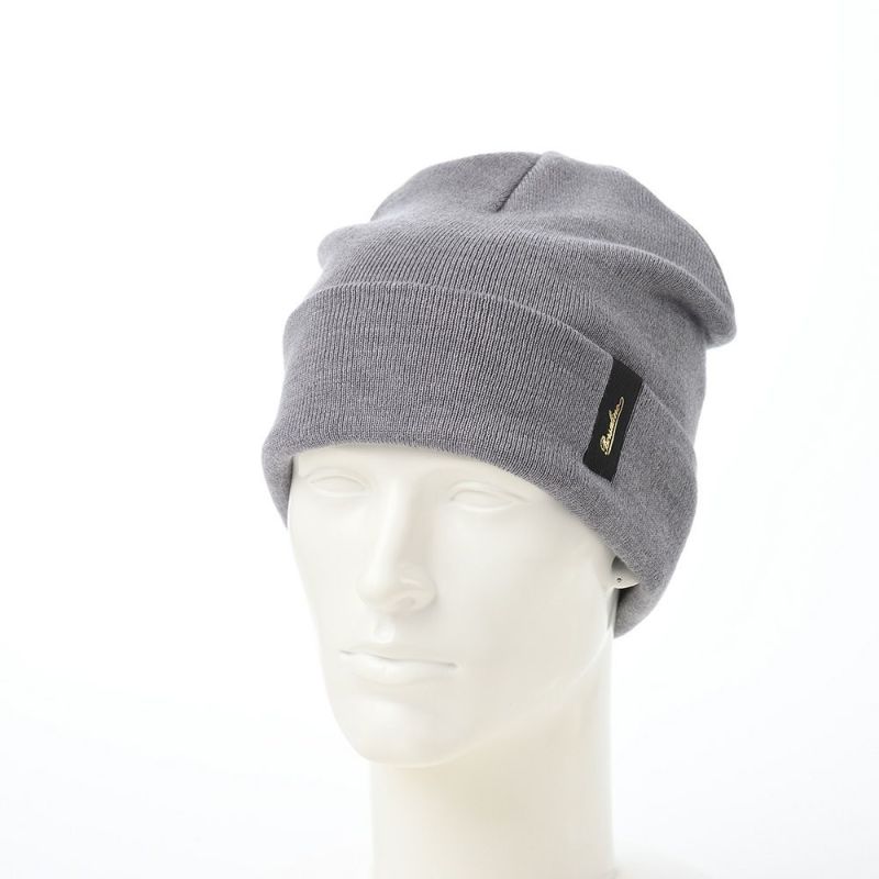 ボルサリーノのニット帽 Virgin Wool Beanie（バージンウール ビーニー） 130356 グレー