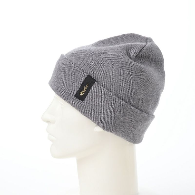 ボルサリーノ ニット帽 Virgin Wool Beanie（バージンウール ビーニー） 130356 グレー | 帽子通販 時谷堂百貨【公式】