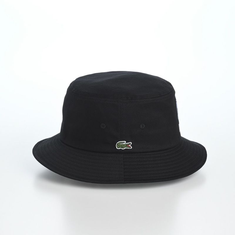 ラコステのバケットハット ANIMATION BUCKET HAT（アニメーションバケットハット） L1293 ブラック