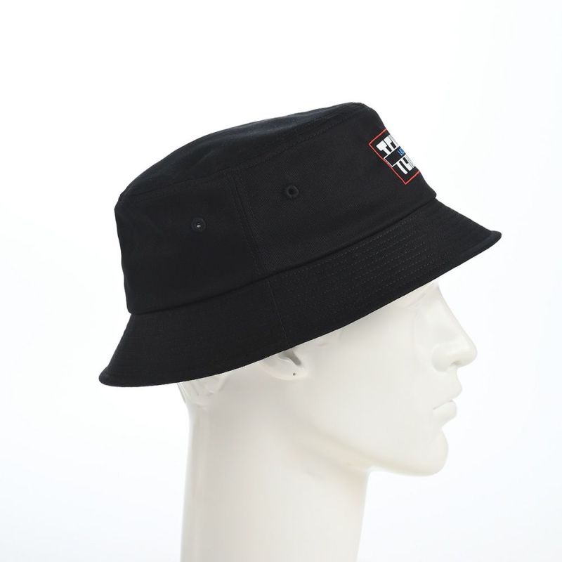 ラコステのバケットハット TENNIS GRAPHIC TWILL BUCKET HAT（テニスグラフィックツイルバケットハット） L7127 ブラック