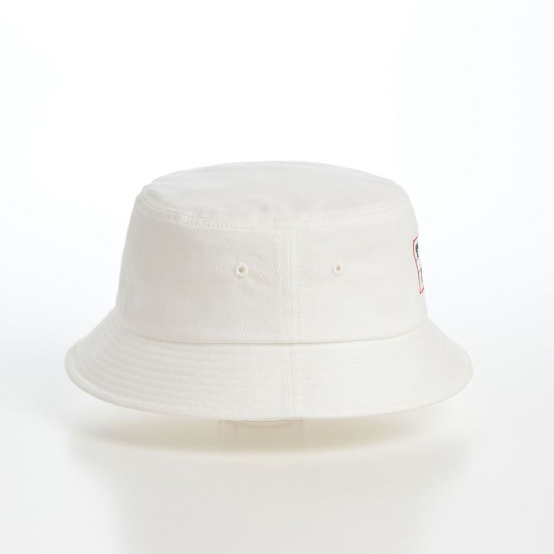 ラコステのバケットハット TENNIS GRAPHIC TWILL BUCKET HAT（テニスグラフィックツイルバケットハット） L7127 ホワイト