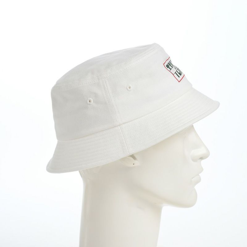 ラコステのバケットハット TENNIS GRAPHIC TWILL BUCKET HAT（テニスグラフィックツイルバケットハット） L7127 ホワイト