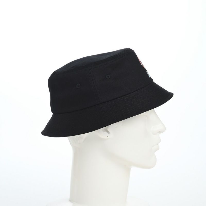 ラコステのバケットハット ANIMATION LOW BUCKET HAT （アニメーションローバケットハット） L7131 ブラック