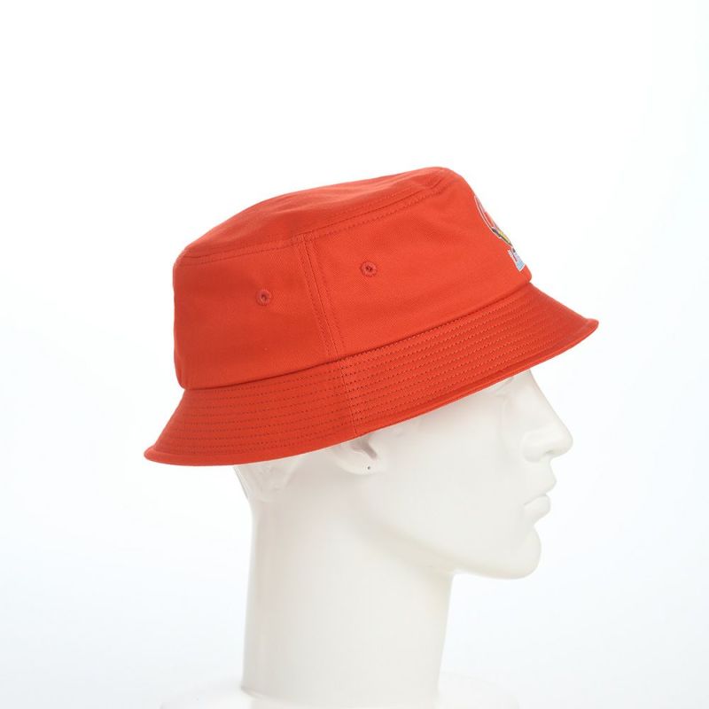 ラコステのバケットハット ANIMATION LOW BUCKET HAT （アニメーションローバケットハット） L7131 オレンジ