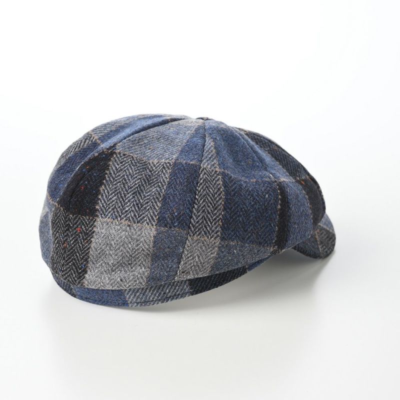 ヴィゲーンズのキャスケット Newsboy Classic Cap Patchwork（ニュースボーイ クラシックキャップ パッチワーク）W101738 ブルー